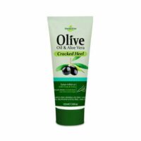 HerbOlive Fuß Creme gegen rissige Versen mit Bio-Olivenöl & Aloe Vera. 100 ml