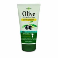 HerbOlive Fußcreme mit Bio Olivenöl & Aloe Vera